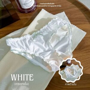Ribbin Panties กางเกงในเข้าเซ็ตเอวต่ำ ผ้าเด้ง