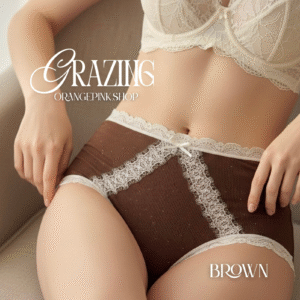Grazing กางเกงในวิบวับ เนื้อผ้าเต็มก้น เหมาะกับสาวสะโพกอวบ